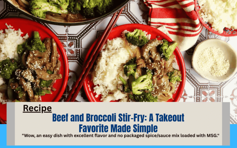 Beef and Broccoli Stir-Fry: A Takeout Favorite Made Simple