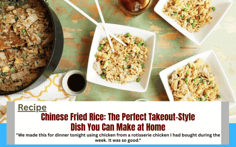 Chinese Fried Rice: The Perfect Takeout-Style Dish You Can Make at Home