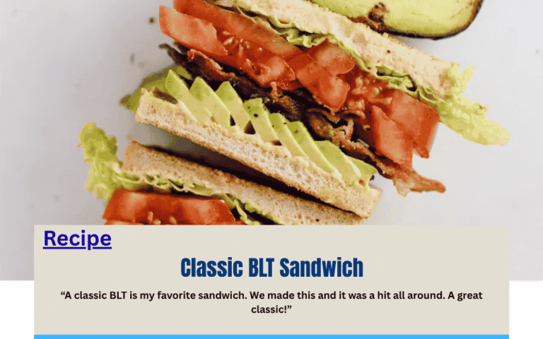 Classic BLT Sandwich