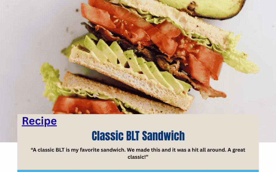 Classic BLT Sandwich