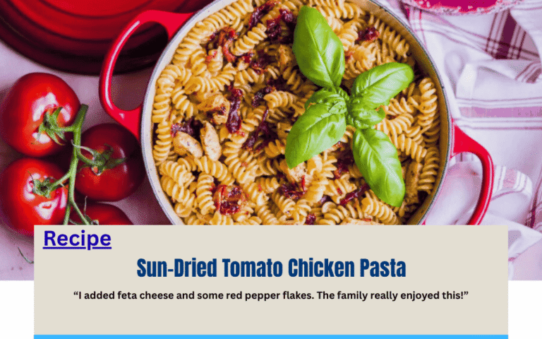 Sun-Dried Tomato Chicken Pasta