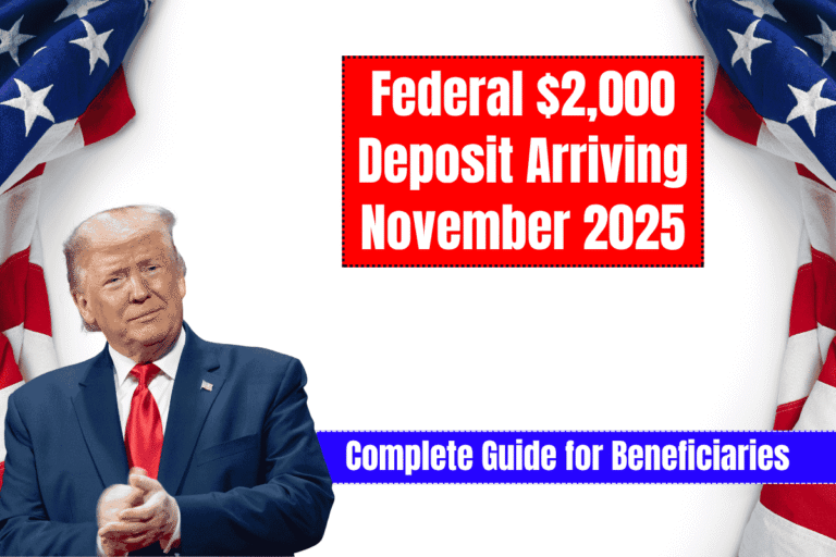 Federal $2,000 Deposit Arriving November 2025 – Complete Guide for Beneficiaries