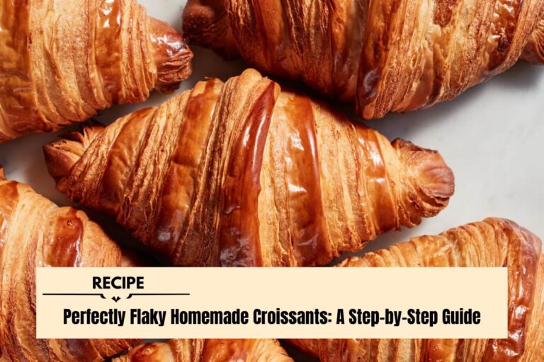 Perfectly Flaky Homemade Croissants A Step-by-Step Guide