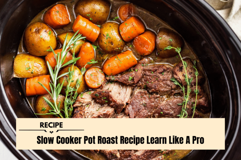 Slow Cooker Pot Roast Recipe Learn Like A Pro