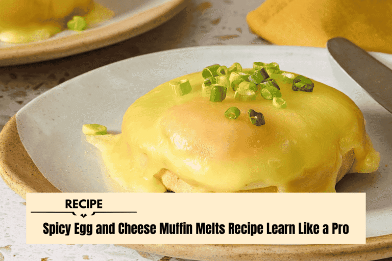Spicy Egg and Cheese Muffin Melts Recipe Learn Like a Pro