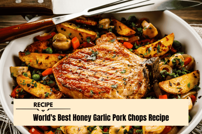 World's Best Honey Garlic Pork Chops Recipe